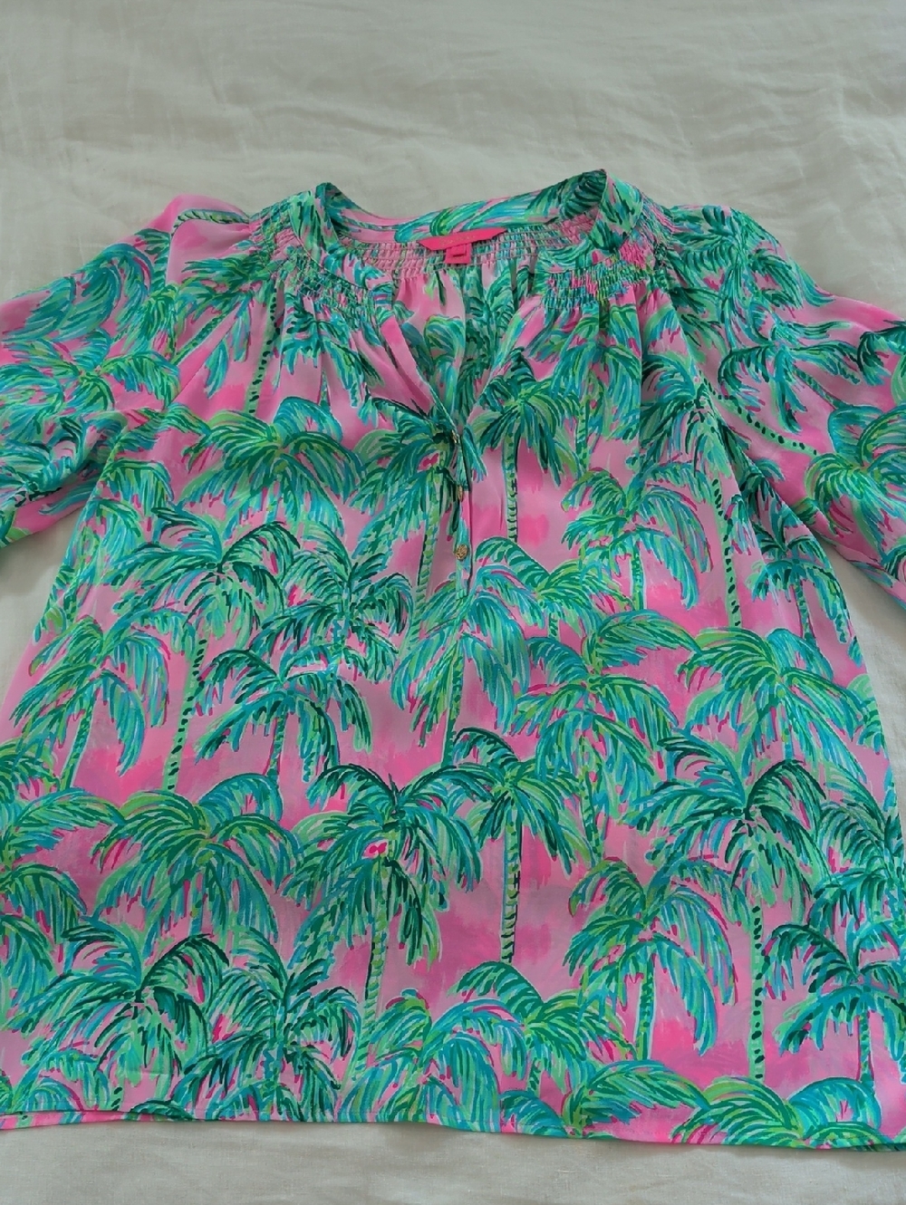 Lilly Pulitzer Elsa Blouse Size L